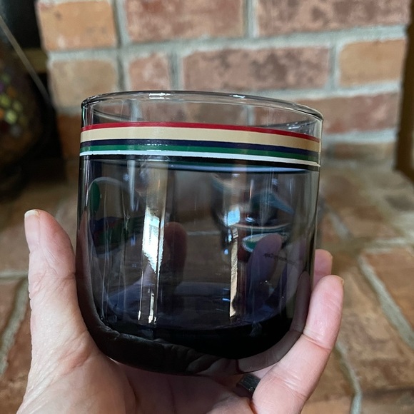 Vtg Anchor Hocking Blue Mallard Duck Tumblers Glasses Set of 4 - Picture 3 of 6